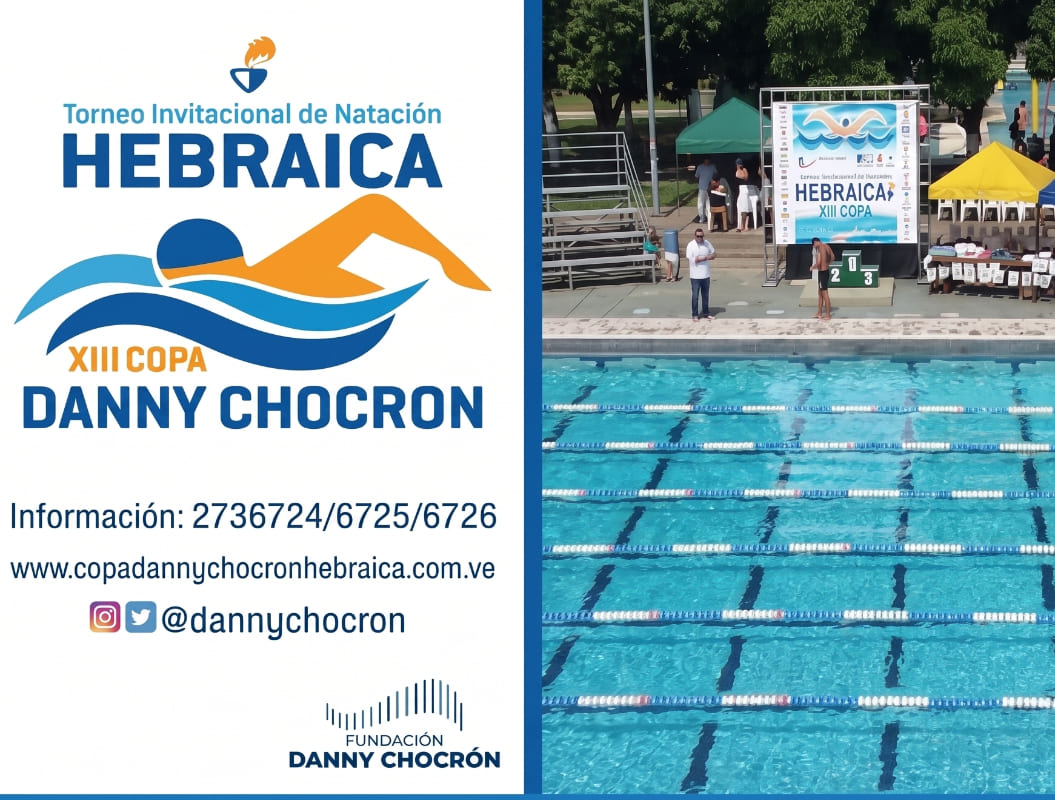 Clínica Natación Sin Limites Organizada por la Fundación Danny Chocrón y el Club Hebraica