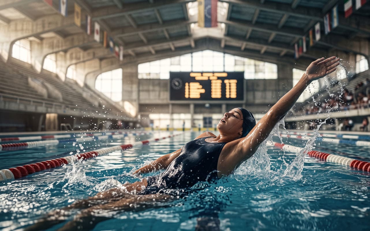 Anabella Diaz hace historia en la natación venezolana