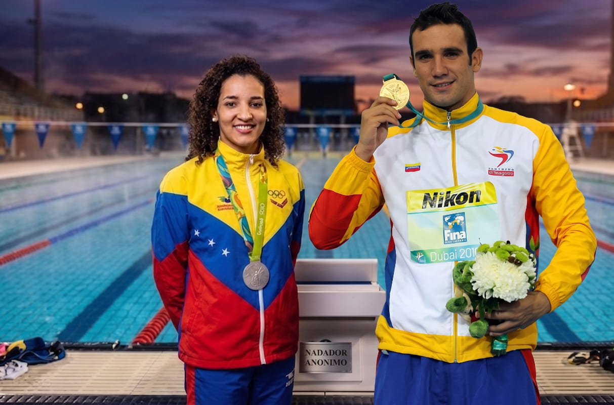 Andreina y Albert: Dos Grandes de la natación venezolana