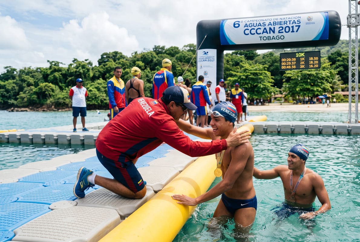 Daniel Juarez Campeón 5k y 10k Aguas Abiertas Campeonato Centroamericano y del Caribe