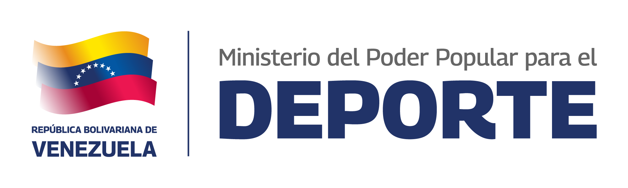 Logo Oficial Estandar Ministerio del Deporte Venezuela
