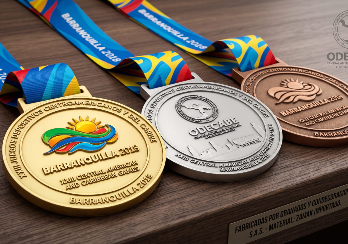 Medallas de los Juegos Centroamericanos y del Caribe Barranquilla 2018