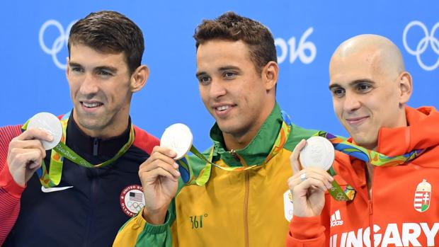 Phelps-Le-Clos-y-Cseh-Medalla-de-Plata-REUTERS