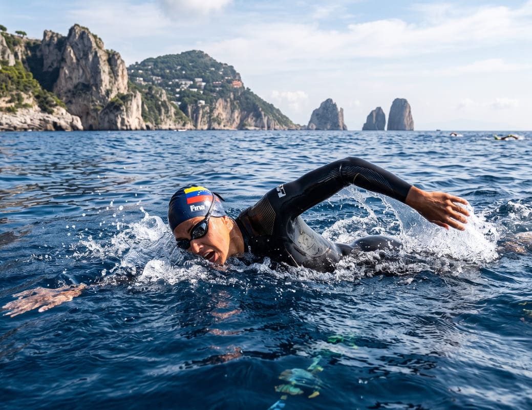 Vicenia Navarro se ubicó 5° Grand Prix FINA 36km