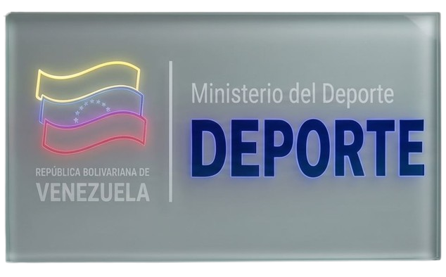 Logo Mindeporte digital cristal neón